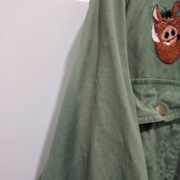 Disney “The Lion King” Utility or Safari Military Style Jacket Woman's Size XL - Picture 4 of 15